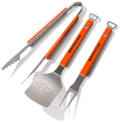 NFL Denver Broncos Spirit Series 3pc BBQ Set