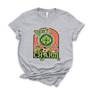 Simply Sage Market Women's Lucky Charm Retro Short Sleeve Graphic Tee - 1 of 3