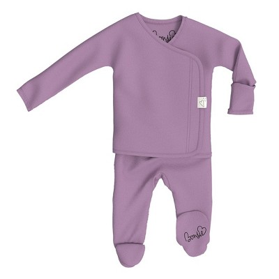 Bonsie Skin to Skin Babywear - Footie - Fig
