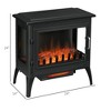 NAYSAYE Indoor Fireplace Freestanding Stove with Realistic Flame and Safety Protection for Living Room, Black, 24"*14"*24" - 3 of 4