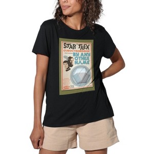 Women's Star Trek Tos Episode 51 Loose T-Shirt Black - 1 of 4