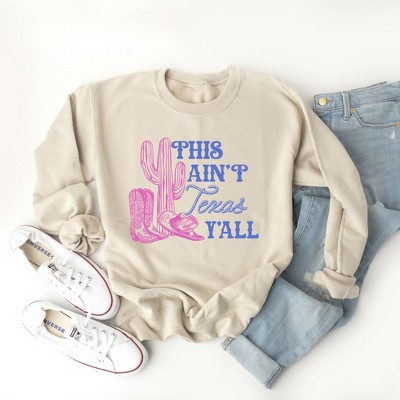 Simply Sage Market Women's Graphic Sweatshirt This Ain't Texas