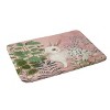 Deny Designs Pimlada Phuapradit Backyard Bunny Memory Foam Bath Rug: Machine Washable, Microfiber - image 2 of 4