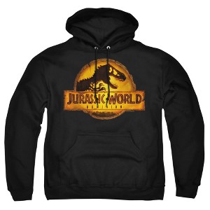 Jurassic World Rendered Logo Adult Pull-Over Hoodie - 1 of 4