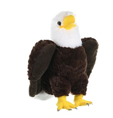 Stuffed eagle deals toy