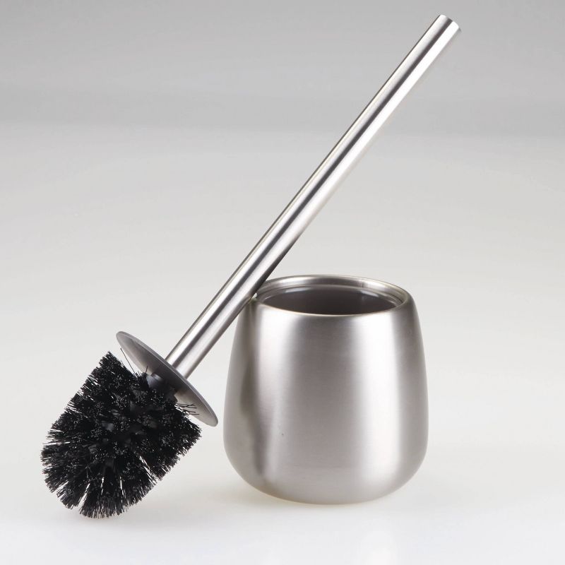 iDESIGN Forma Toilet Brush Brushed Stainless Steel, 4 of 7