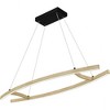Quoizel Lighting Soma 1 - Light Chandelier in  Whitewashed Walnut - 4 of 4