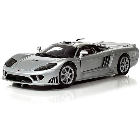 Saleen S7 Silver 1 18 Diecast Model Car By Motormax Target