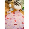Lany Space Jonnie Li Modern Mosaic Pastel Rug - 4 of 4