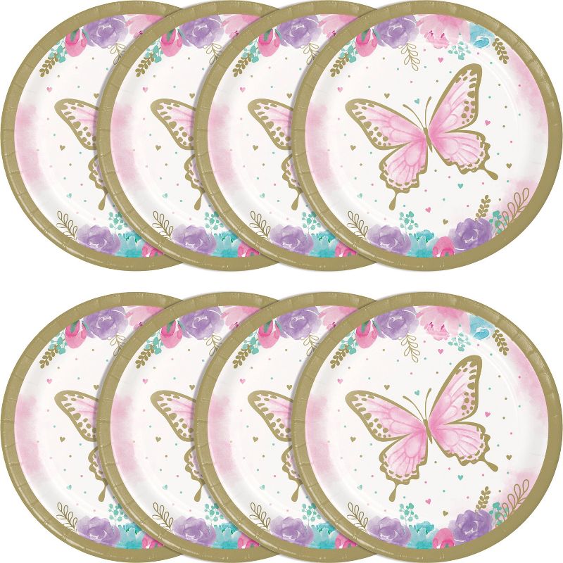 Golden Butterfly Party Supplies Kit, 5 of 15