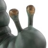 SPI Home Snack Seeker Garden Sculpture – 11" Cast Aluminum Raccoon Statue with Verdigris Finish for Playful Outdoor Decor - 4 of 4
