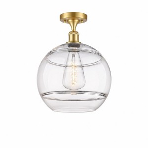 Rochester - 1 Light Semi-Flush Mount In Industrial Style-14.63 Inches Tall and 12 Inches Wide - 1 of 1