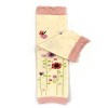 Wrapables Wilderness Buddies Baby Leg Warmers (Set of 3), Piggies and Flowers - 2 of 4