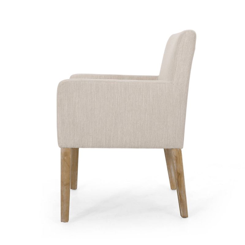 McClure Contemporary Upholstered Armchair - Christopher Knight Home, 6 of 8