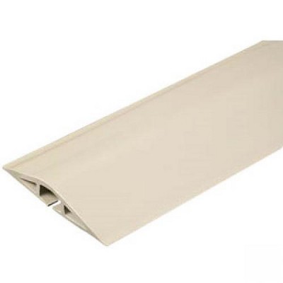  On-Q/Legrand Corduct 50' Overfloor Cord Protector, Ivory - Ivory 