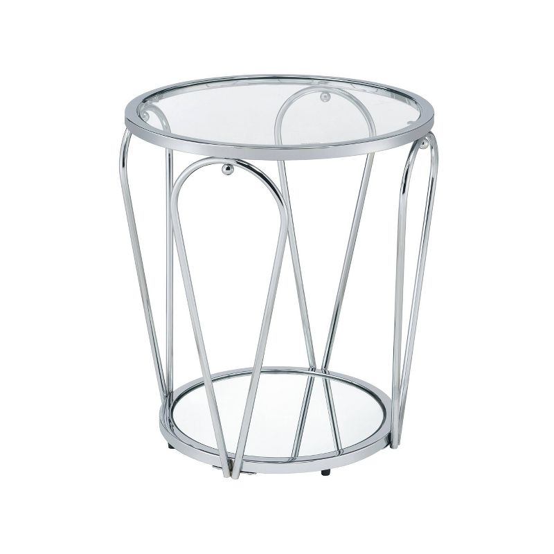Kuut Contemporary Round End Table - HOMES: Inside + Out, 1 of 8