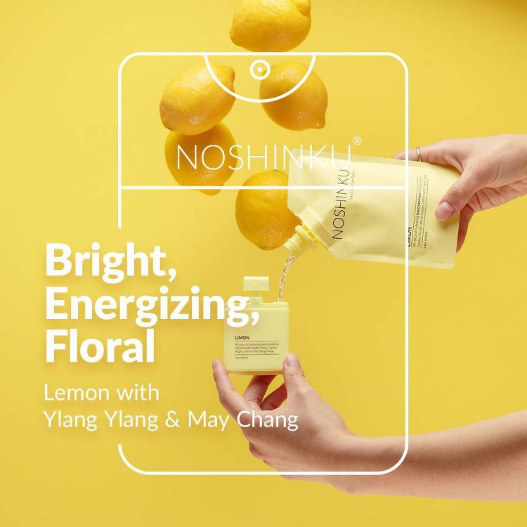 NOSHINKU Refillable Limon Ultra Moisturizing Pocket Sanitizer - Travel Size - 20ml, 3 of 6