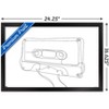 Trends International LINE AND BRUSH - Continuous Line Cassette Framed Wall Poster Prints - 3 of 4