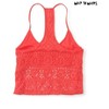 Aeropostale Womens Lace Crop Cami Tank Top - 2 of 2