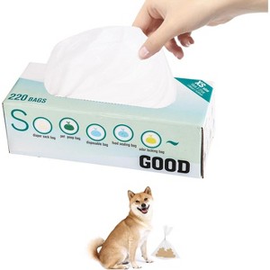 Paucax Odor Disposal Pet Waste Bags for Dog Cat, Color Vary - 1 of 4