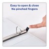 Avery Heavy-Duty Non Stick View Binder with DuraHinge and Slant Rings, 3 Rings, 4" Capacity, 11 x 8.5, White, 2/Pack - 4 of 4