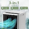 8000 BTU Portable Air Conditioner, 4-in-1 AC with Cooling, Fan & Dehumidifier, Sleep Mode, Remote Control, Easy Setup for Rooms Up to 350 Sq. Ft. - 2 of 4
