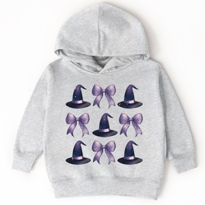The Juniper Shop Coquette Witch Hat Collage Toddler Hoodie - 1 of 4