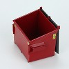 Refuse Trash Bin Red 1/34 Diecast by First Gear - 2 of 4