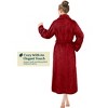 PAVILIA Womens Robe Fleece Plush Soft, Fluffy Fuzzy Cozy Warm Lightweight Bathrobe, Shower Spa House Long - 2 of 4