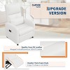 Power Lift Recliner Chair, Overstuffed PU Leather Single Sofa with Tall Back &  2 Side Pockets, Adjustable Home Theater Seating for Living Room - 4 of 4