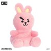 Aurora Mini Palm Pals COOKY BT21 Lovable Stuffed Doll Pink 5" - 2 of 4