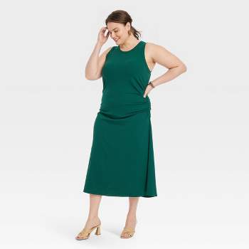 Women's Rib Knit Midi Bodycon Dress - A New Day™