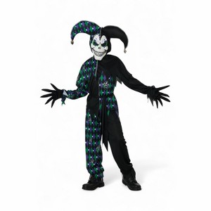California Costumes Deadly Jester Child Costume - 1 of 4