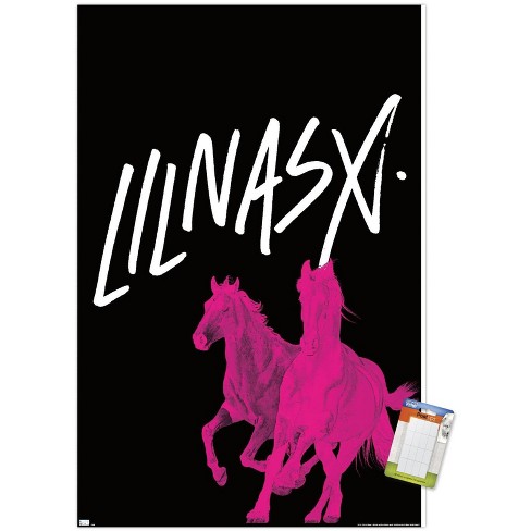 Trends International Lil Nas Horses Unframed Wall Poster Prints Target
