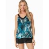 Coco Reef Core V-Neck Bra Sized Underwire Tankini Top - image 3 of 3