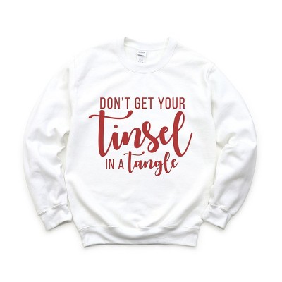 Simply Sage Market Women's Graphic Sweatshirt Don't Get Your Tinsel In A Tangle
