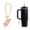 Unique Bargains Heart Bow Water Cup Pendant 1 Pc - 3 of 4