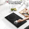 GASLAND CH30BF 12 Inches 2 Burners Built-in Ceramic Electric Cooktop, ETL Certificated, 240 V 3000 W, Touch Control, Safety Lock, Timer - 3 of 4