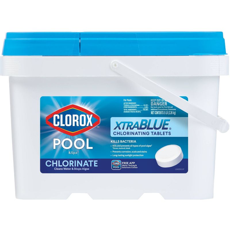 Clorox Pool Xtrablue Chlorinating Tablets - 5lb, 1 of 5