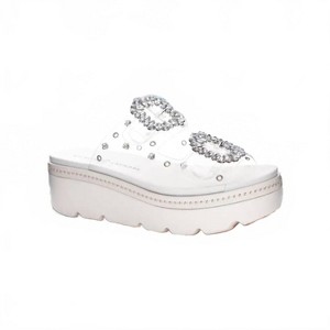 Women's Wo's Surf Clear Vinyl Sandals - CHINESE LAUNDRY - 1 of 4
