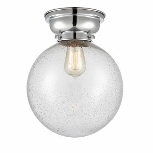 Beacon - 1 Light Flush Mount In Industrial Style-11.15 Inches Tall and 10 Inches Wide - 1 of 1