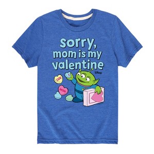 Boys' - Toy Story - Sorry Mom My Valentine Short Sleeve Graphic T-Shirt - 1 of 4