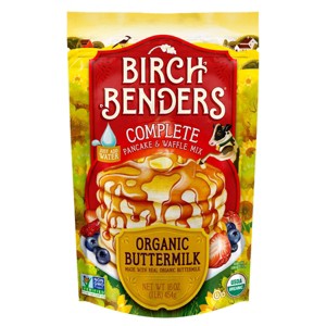 Birch Benders Organic Buttermilk Complete Pancake & Waffle Mix - 16oz - 1 of 4