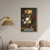 Art Remedy Ambrosius Bosschaert the Elder - Bouquet of Flower in a glass vase Classical vintage floral vase wall art Framed - 2 of 4