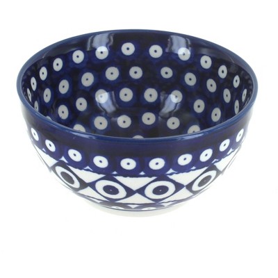 Blue Rose Polish Pottery Xandra Dessert Bowl