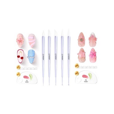LOVELAY CREATIONS 5 Pieces Nail Art Dotting Tools