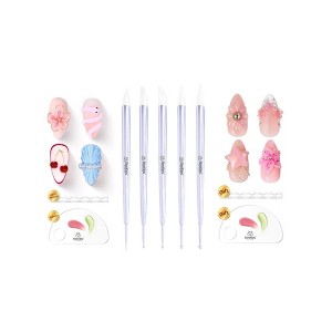 LOVELAY CREATIONS 5 Pieces Nail Art Dotting Tools - 1 of 4