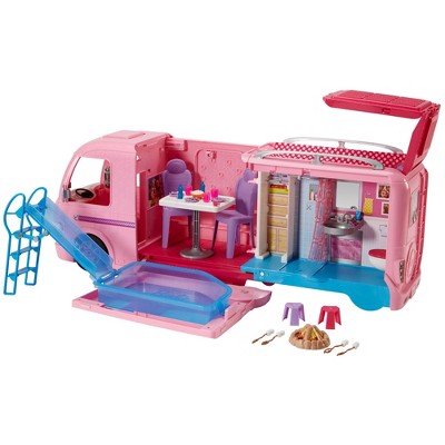 barbie dream camper with pool