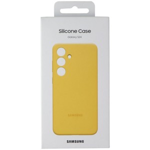 Samsung Official Silicone Case for Samsung Galaxy S24 - Yellow (EF-PS921TYE) - 1 of 1