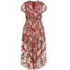 Women's Plus Size Lilah Maxi Dress - ginger | CITY CHIC - 4 of 4